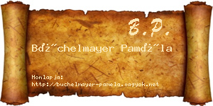 Büchelmayer Paméla névjegykártya